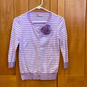 Striped cardigan